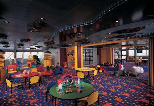 La zona infantil Camp Carnival